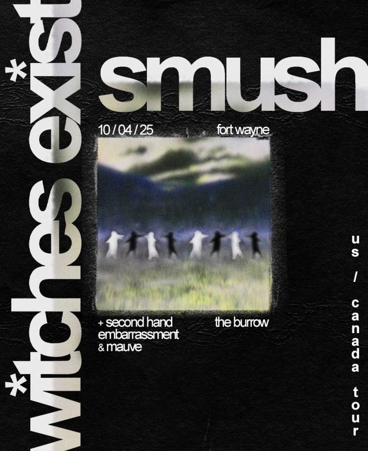 Witches Exist Smush SHE Mauve